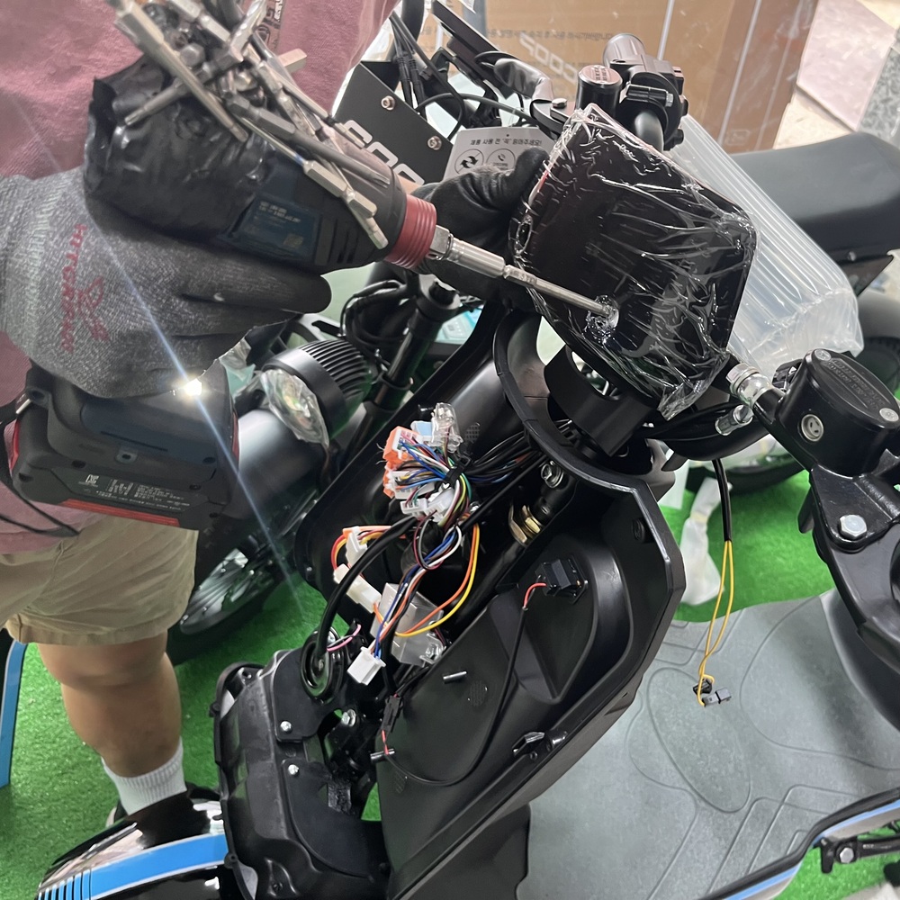 이지베이션 타우러스 ES 듀얼 조립: 수원 전동스쿠터 판매점