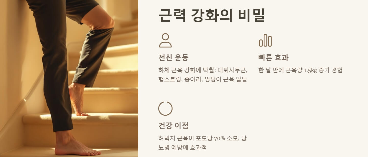 계단오르기 운동효과