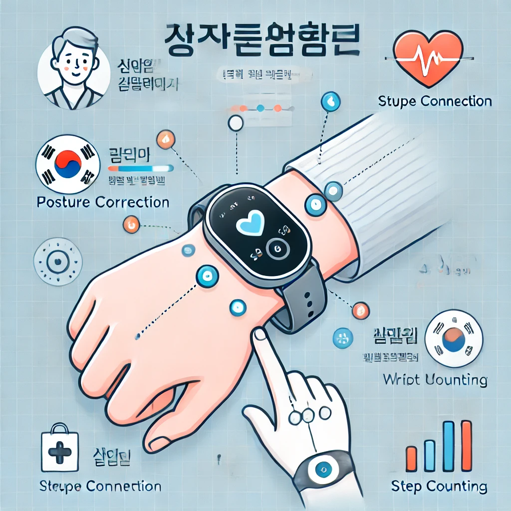 손목닥터 혜택 AI 이미지