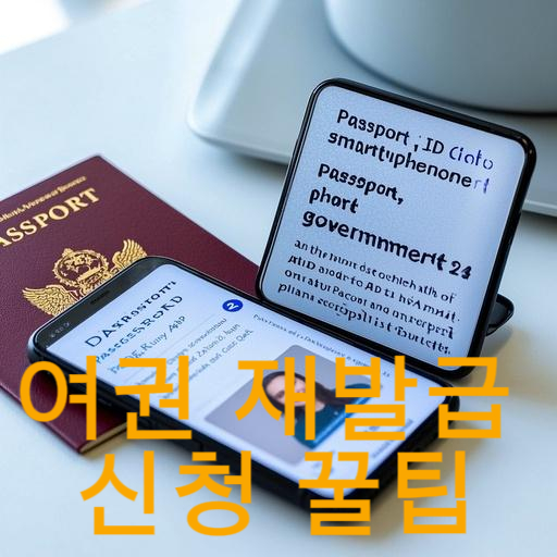 여권 재발급 신청 꿀팁