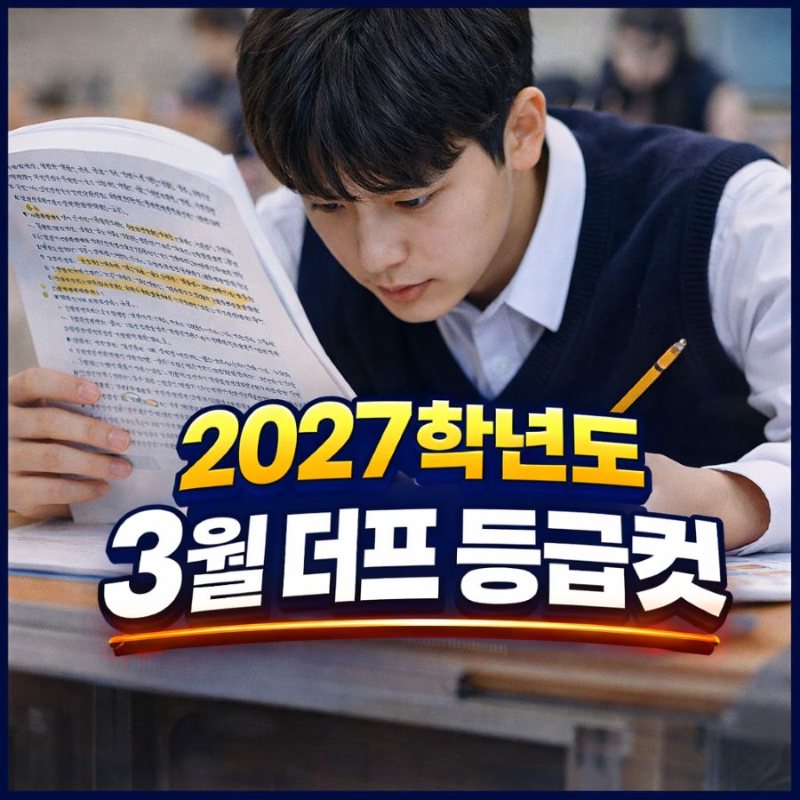 2027학년도 3월 더프 등급컷