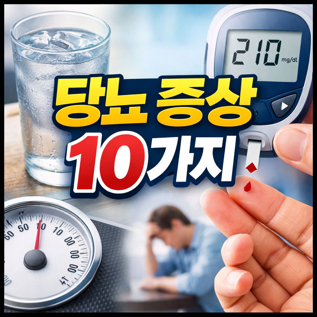 당뇨 증상 10가지