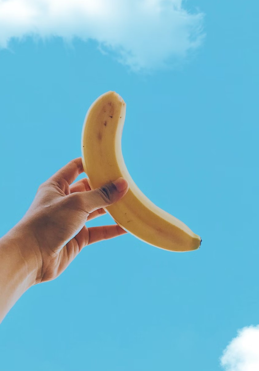 아침 공복에 바나나