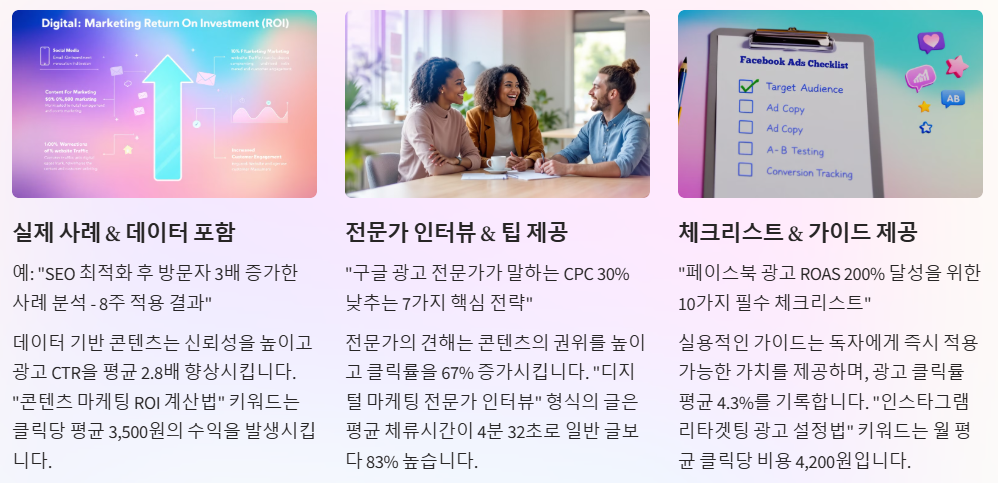 마케팅 광고 키워드 블로그 글쓰기 전략