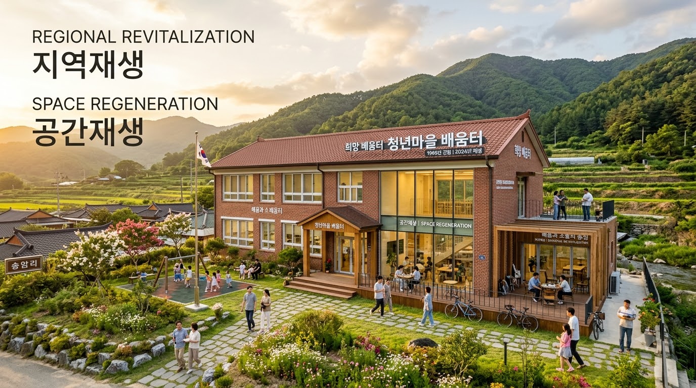 학령인구 감소의 역발상! 전국 폐교 7곳, 지역 거점 공간으로 전격 대변신
