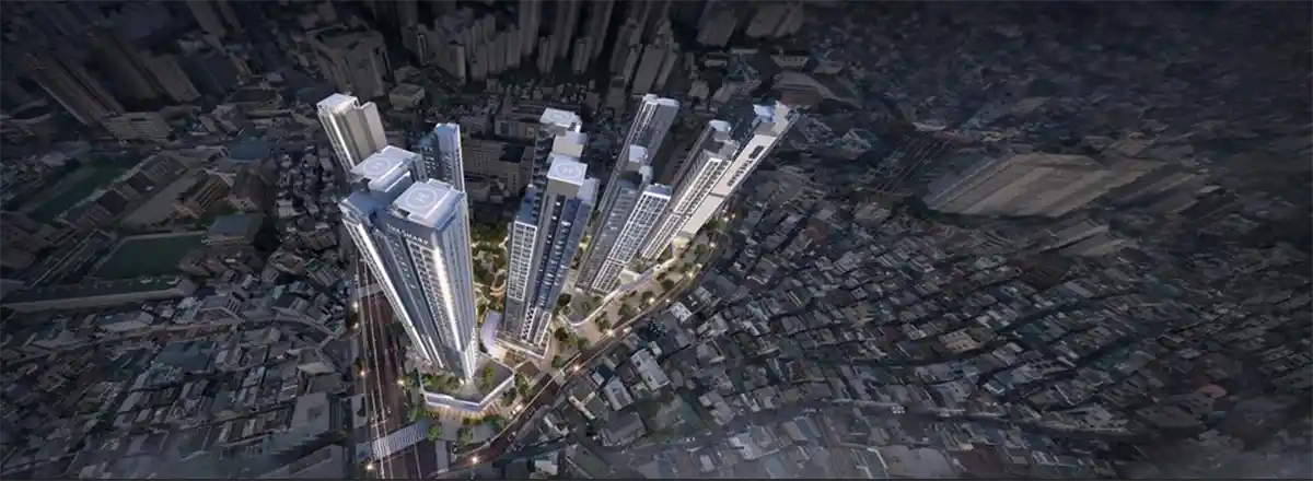 강북3구역-922세대-아파트-조감도