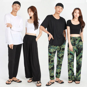 3 1 밴딩 냉장고바지 3부 5부 9부 통바지