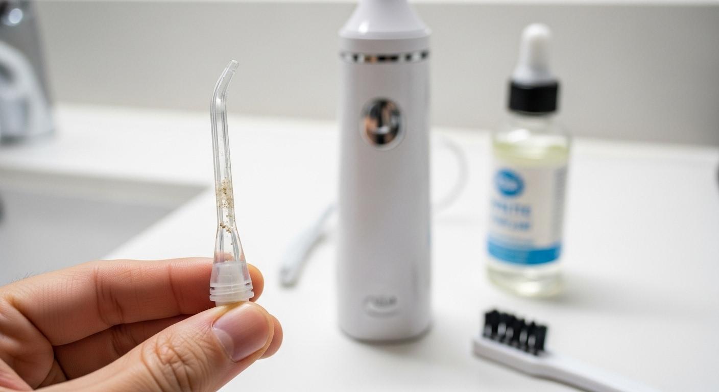 노즐 관리 충전식 구강세정기 내돈내산 후기