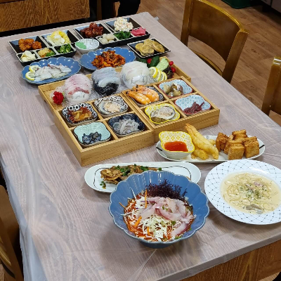 양식모듬회