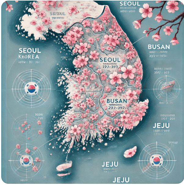 2025 벚꽃 개화시기 봄여행 2