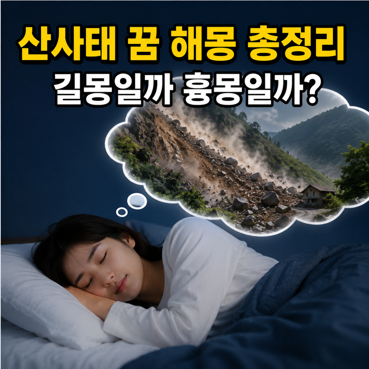 산사태 꿈