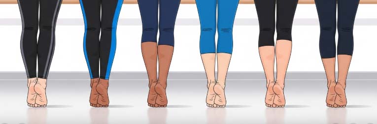 발뒤꿈치 들기 운동