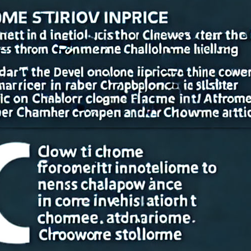 크롬에 감명받은 인공지능 개발자의 이야기, 우리도 따라해보자!