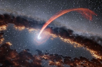 블랙홀 시간이 멈춘다