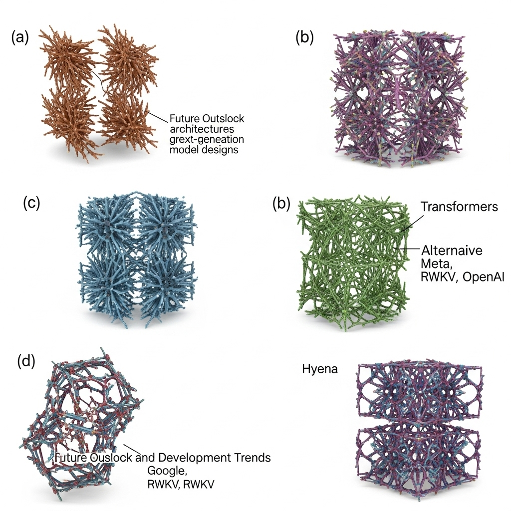 구글, 메타, 오픈AI 등 주요 AI 기업들의 AI 차세대 모델 설계