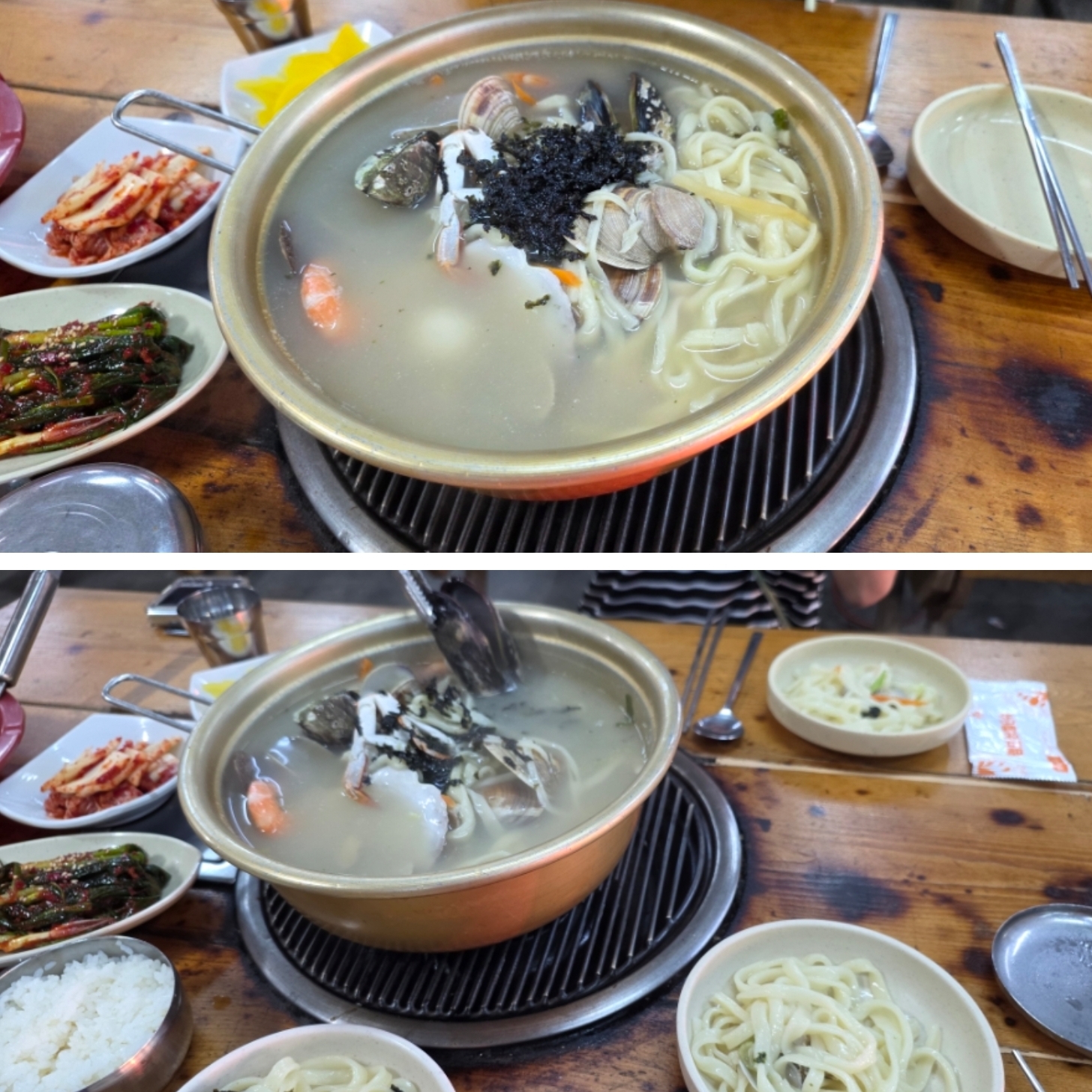 주중 당일치기 제부도&amp;대부도-#6(fin.). 제부도 해물칼국수, [대하횟집]