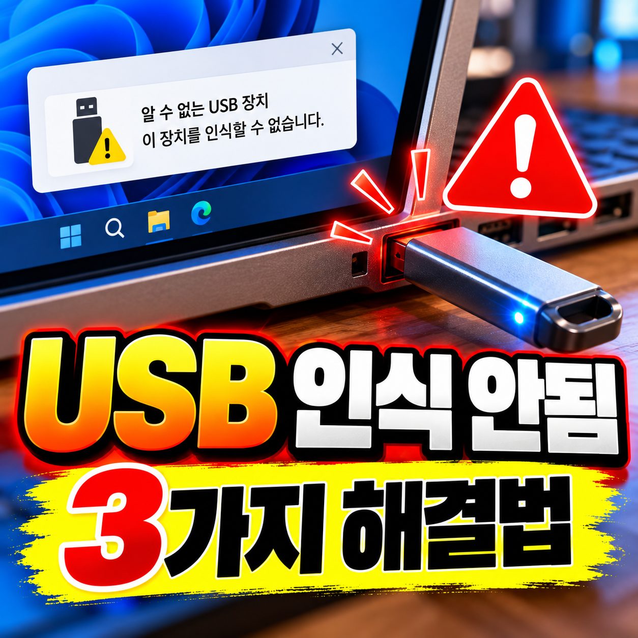 usb 인식안됨