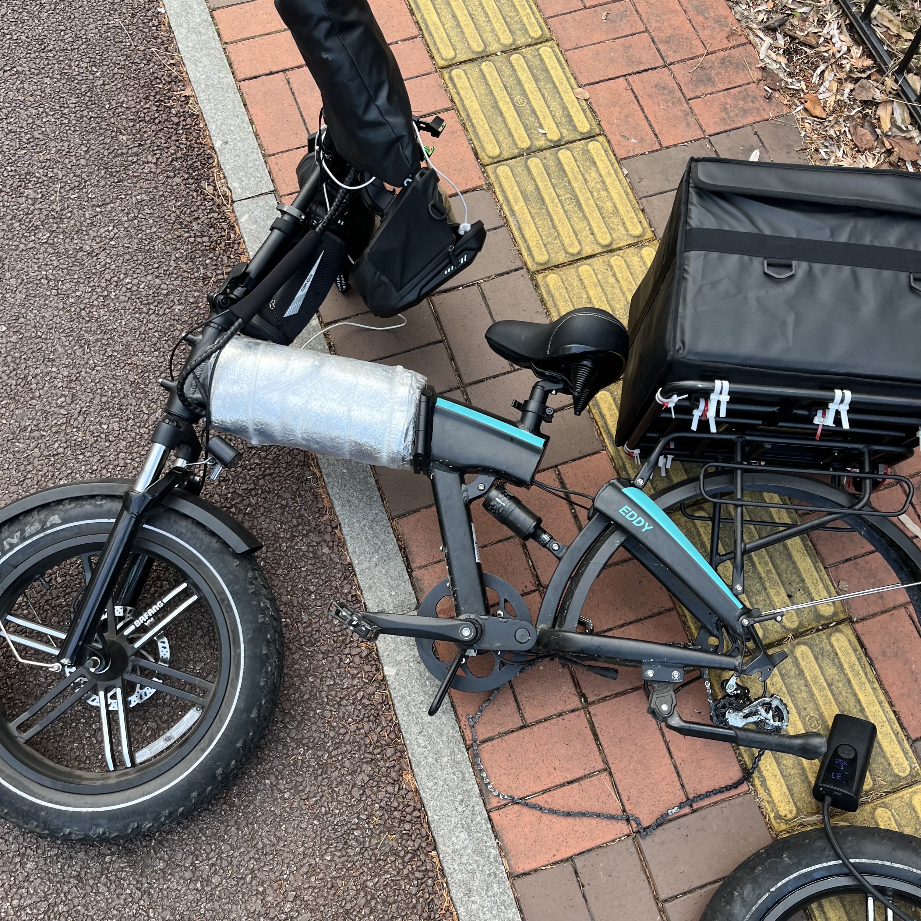 [수원 전기자전거 수리: 조보바이크 에디]-타이어 펑크 튜브 교체, JOBOBIKE EDDY AS, 화성 동탄 광교 용인 안양 오산 안산 군포 분당