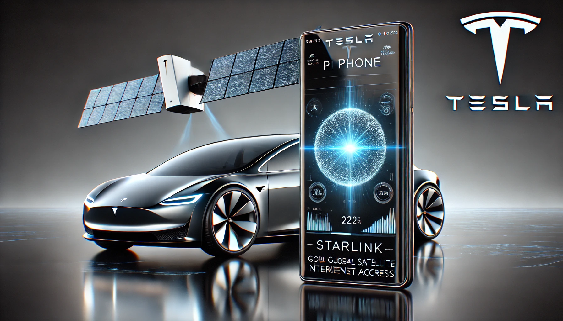 혁신의 아이콘, 테슬라사의 이미지