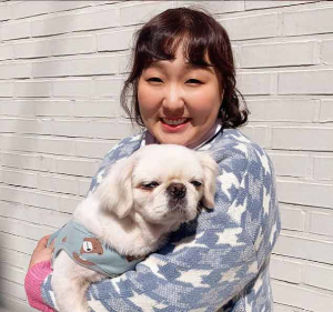 개그우먼-이수지와-반려견