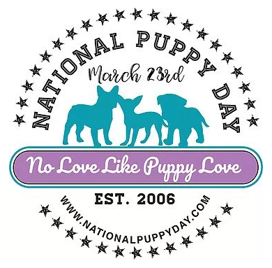 국제 강아지의 날 로고