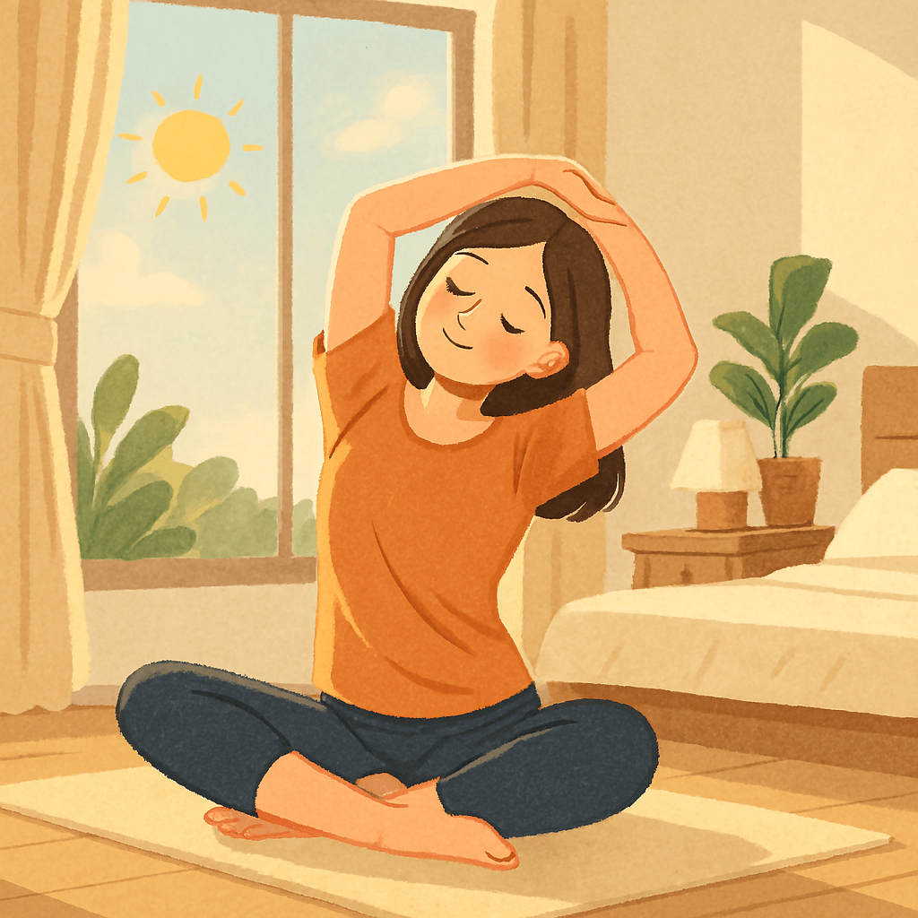 몸이 가벼워지는 아침 스트레칭 루틴