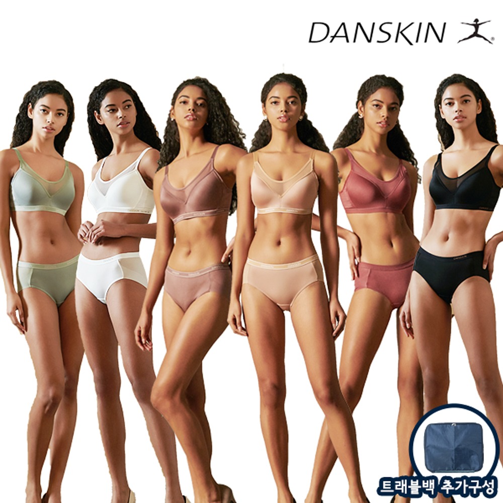 단스킨 댄스킨13차 풀커버 노와이어 브라팬티세트 13종