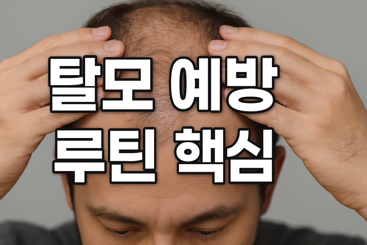 탈모 예방 루틴 핵심 – 두피 건강 관리 방법