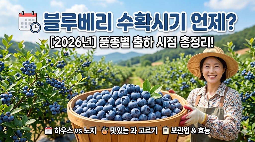 블루베리 수확시기