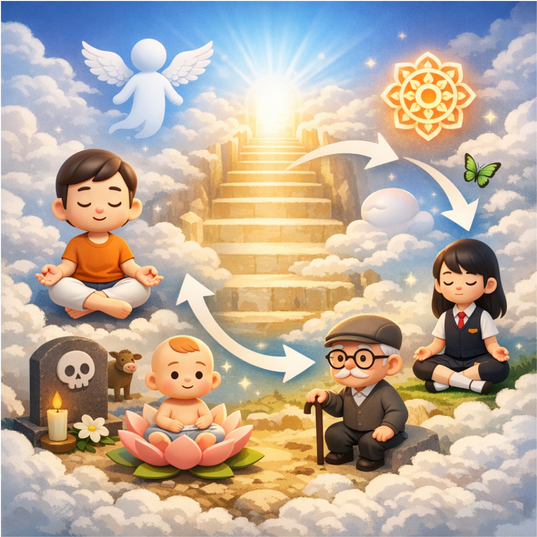 죽음 이후를 대비한 삶 – 윤회의 관점에서