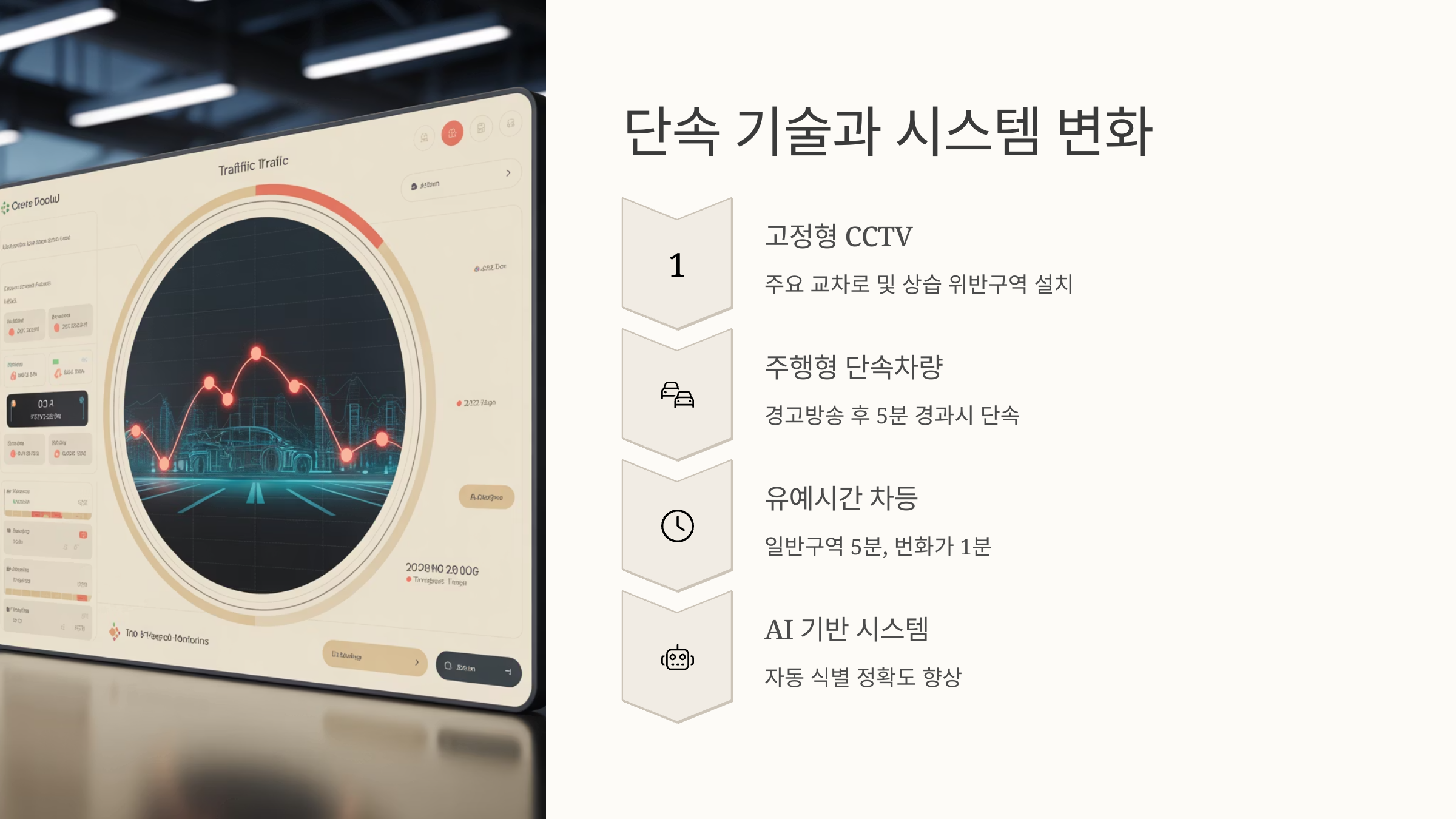 단속 기술과 시스템 변화