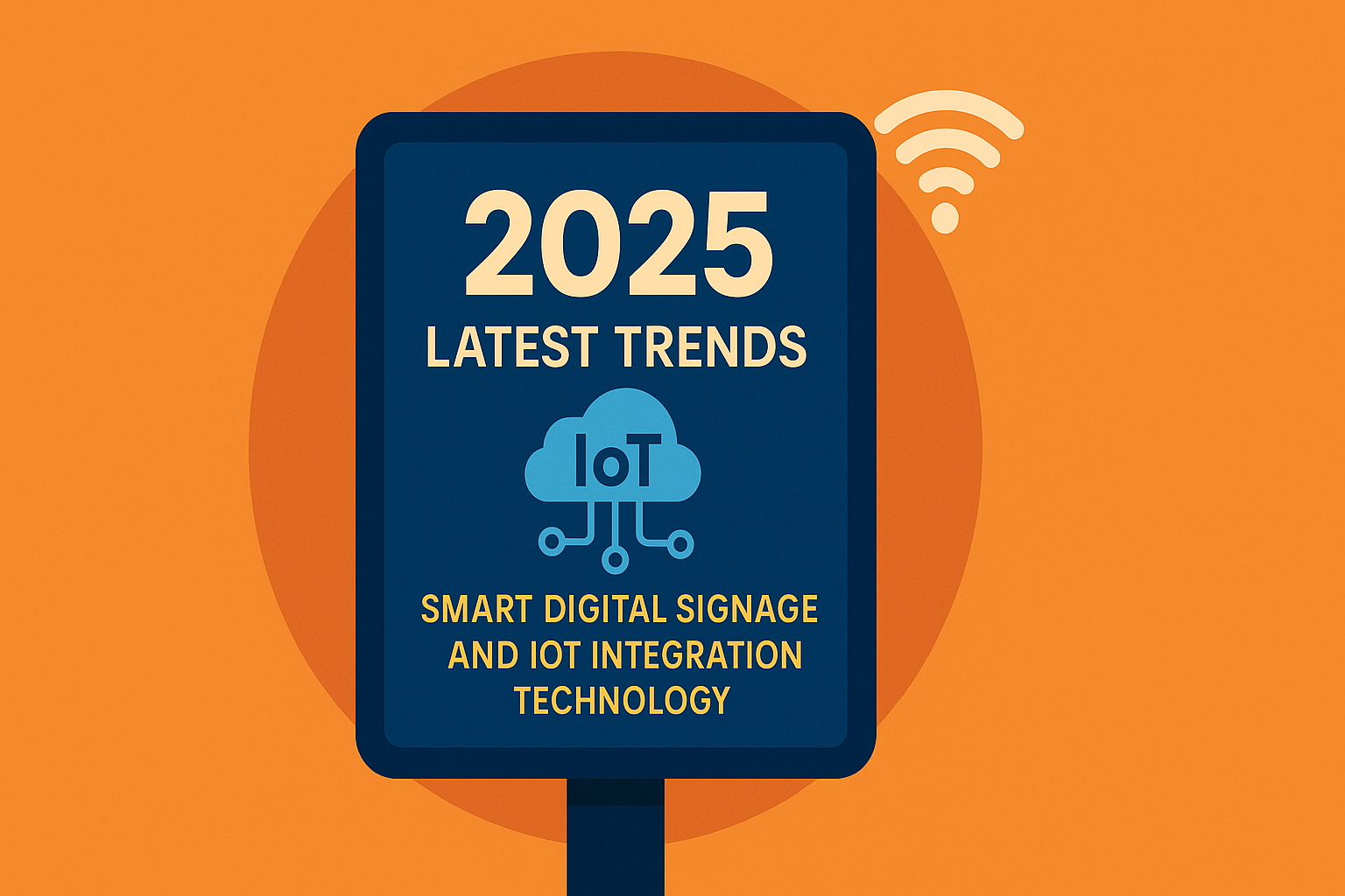 2025년 최신 트렌드: 스마트 전광판과 IoT 연동 기술
