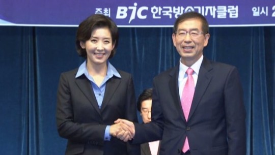 나경원 박원순 서울시장