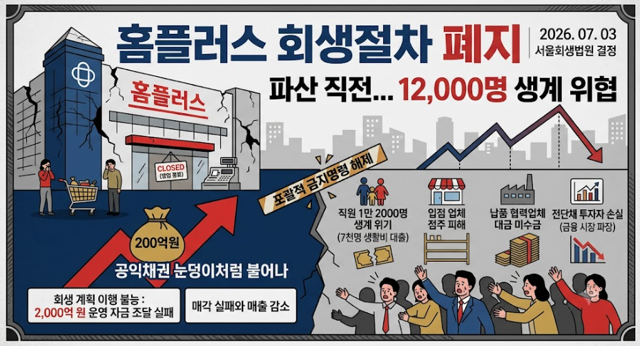 홈플러스 파산(회생절차, 공익채권, 직원생계)