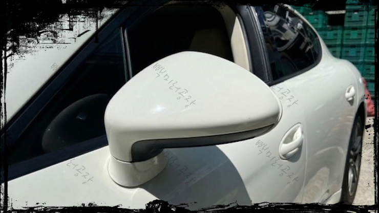 포르쉐 파나메라 970 사이드미러 접이 불량 