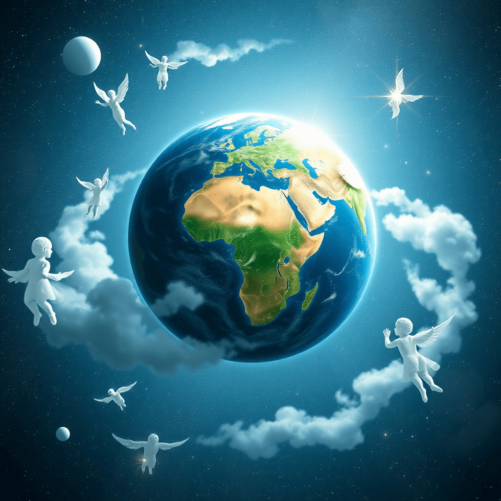 우주에서 지구를 보는 꿈 해몽