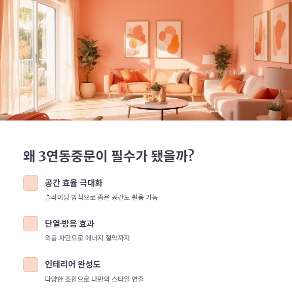 3연동중문이 인기 있는 이유