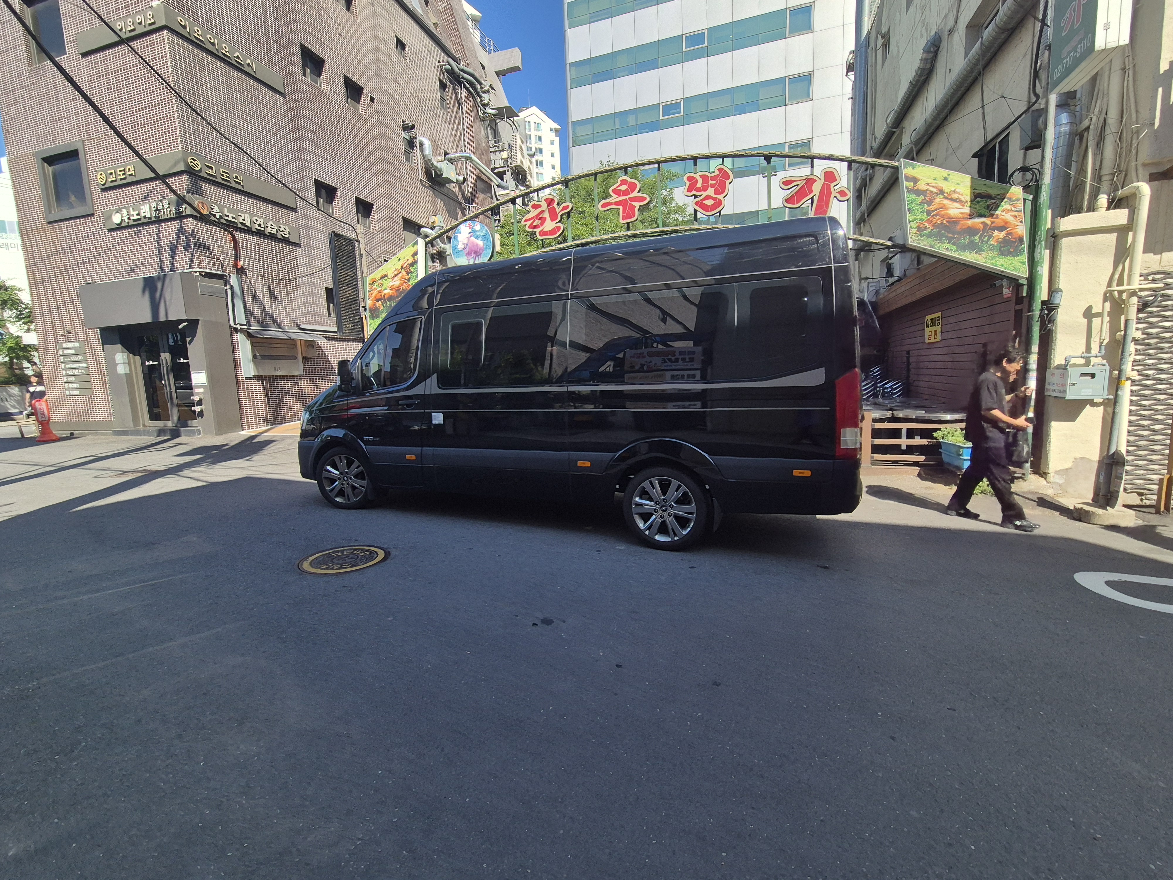 Private chauffeur vehicle family travel Seoul