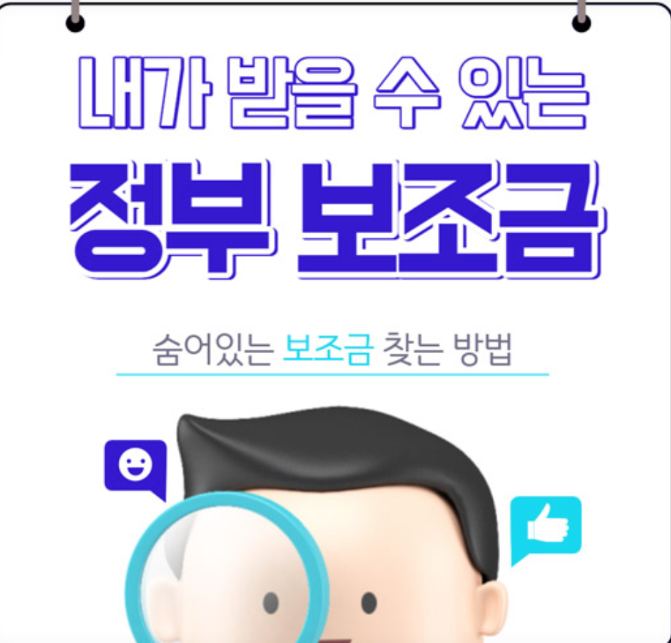 "정부보조금 총정리"