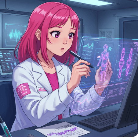 유전체를 분석 하는 의사