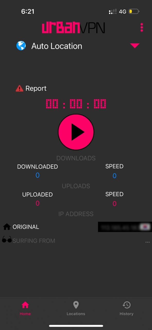 Urban VPN 실행 화면