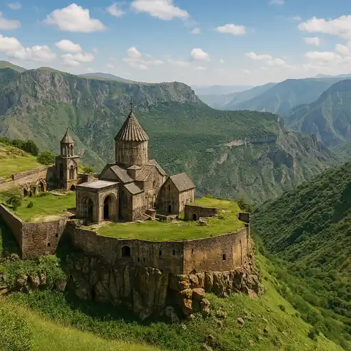 신앙과 자연 아르메니아 수도원
