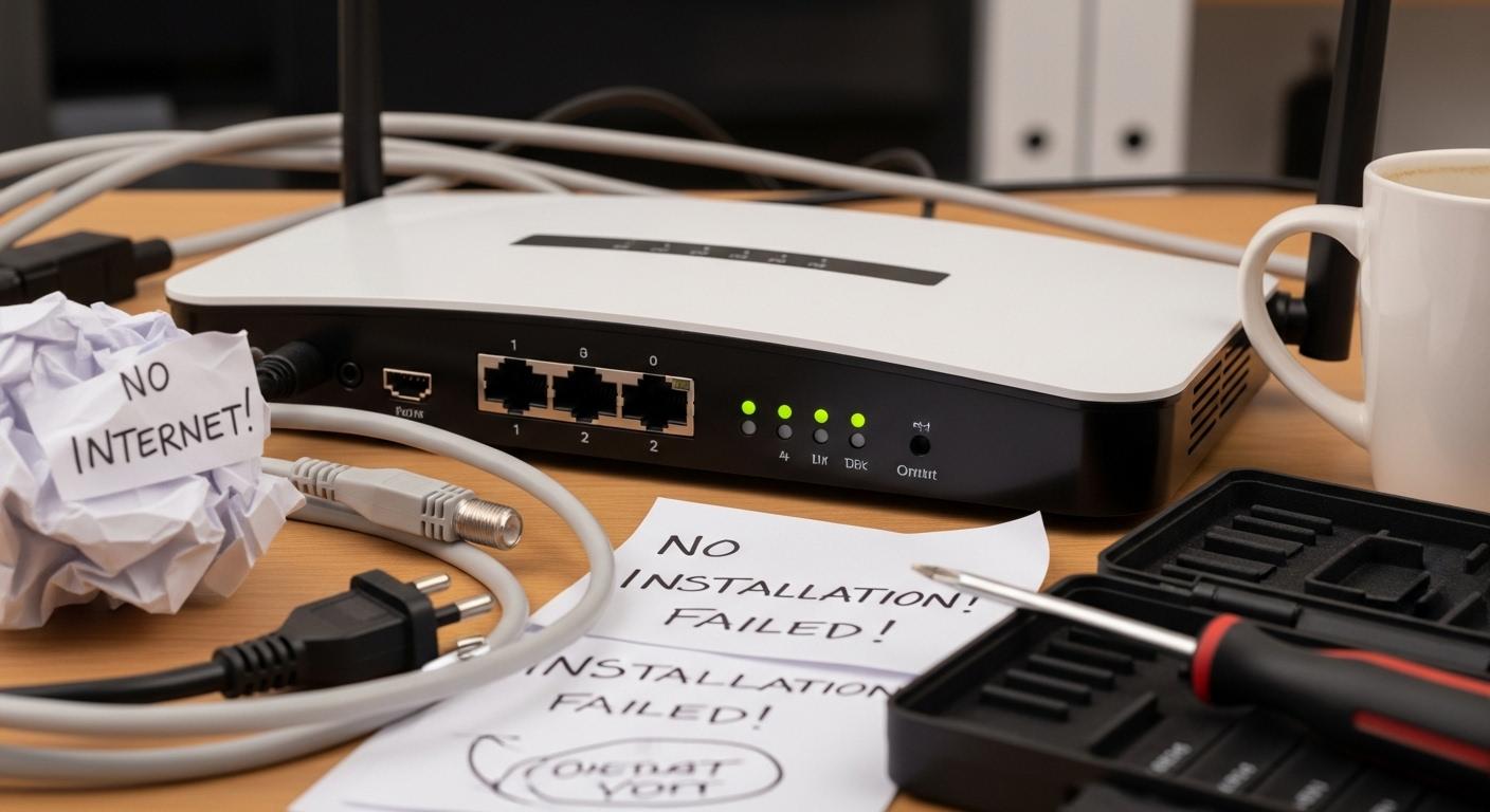 설치 어려움 공유기 1달 사용 후기