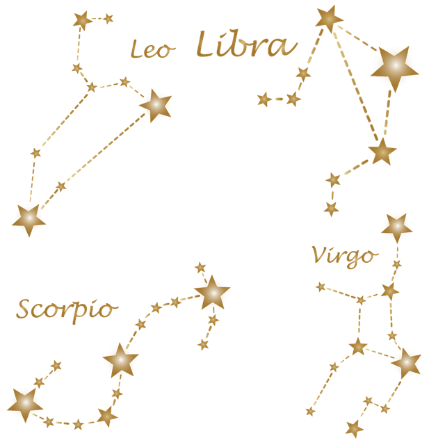 봄 밤하늘의 별자리