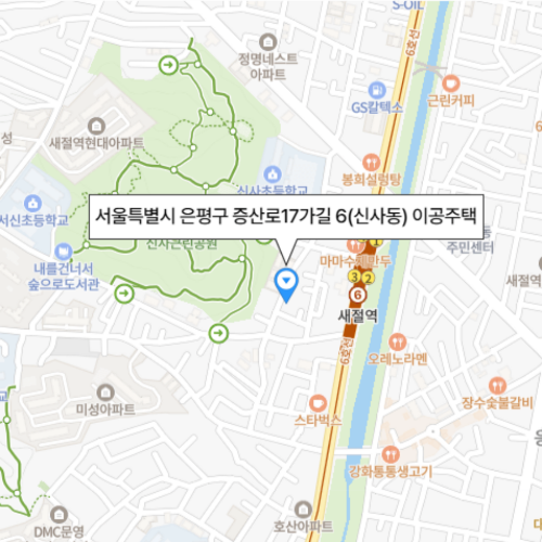 서울특별시 은평구 증산로17가길 6 (신사동, 이공주택)