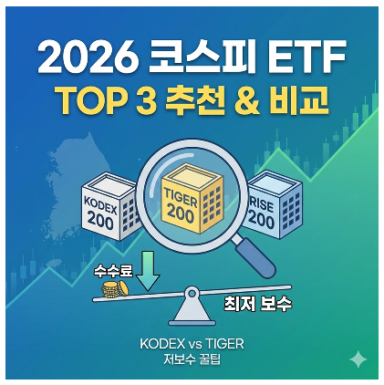 2026 코스피 ETF 추천 TOP 3