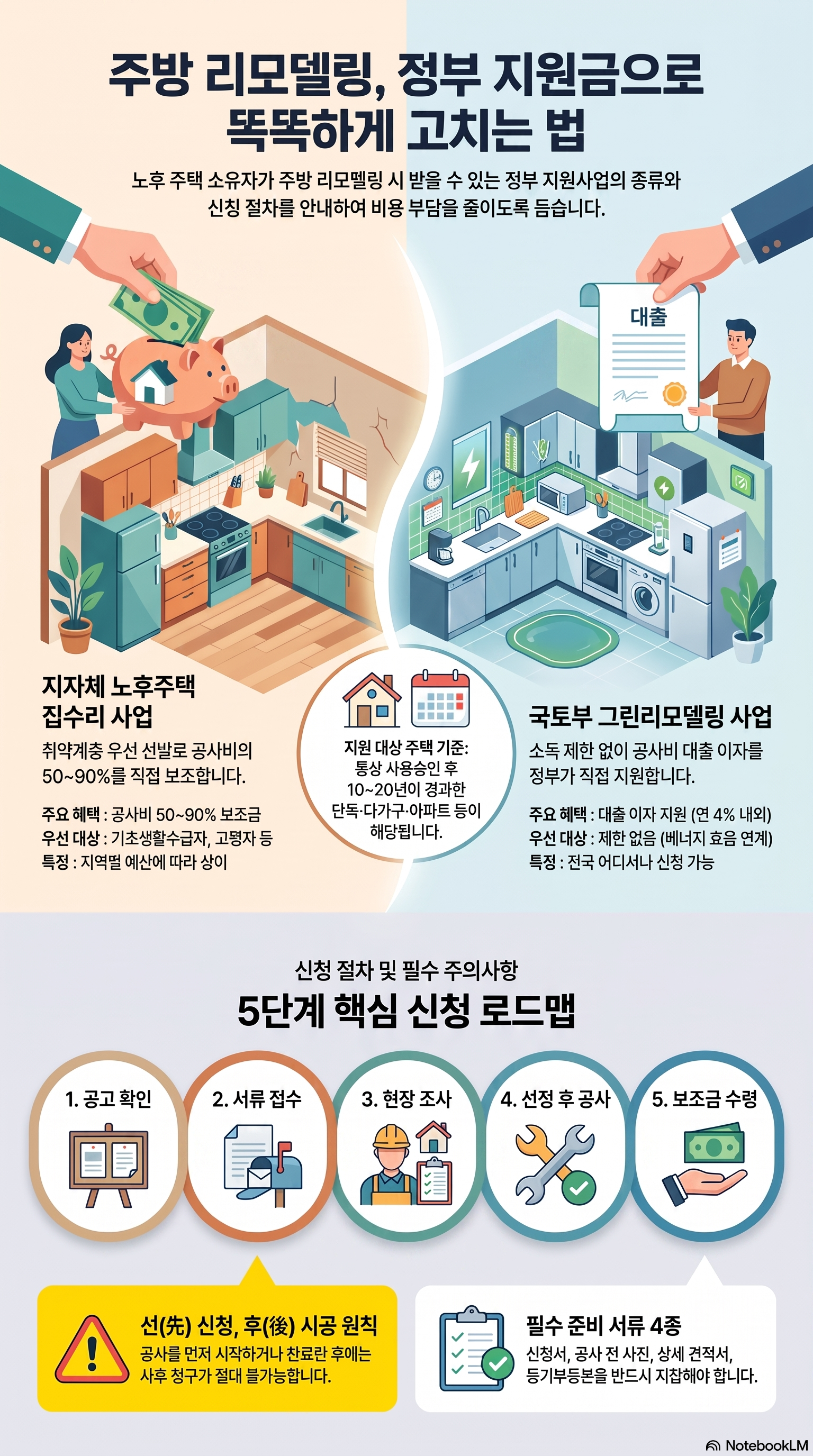 주방 리모델링 지원금 신청 방법