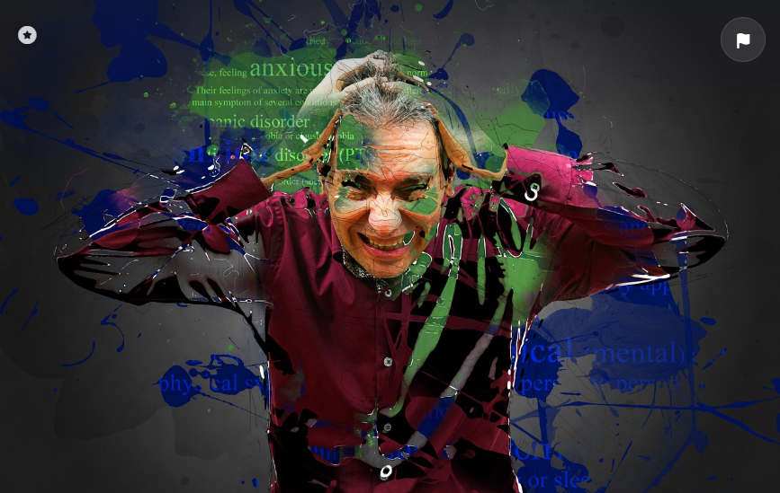 불안 관련 사진