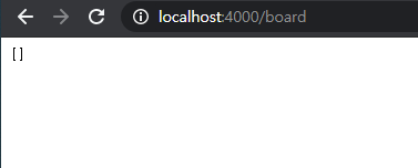 json-server /board