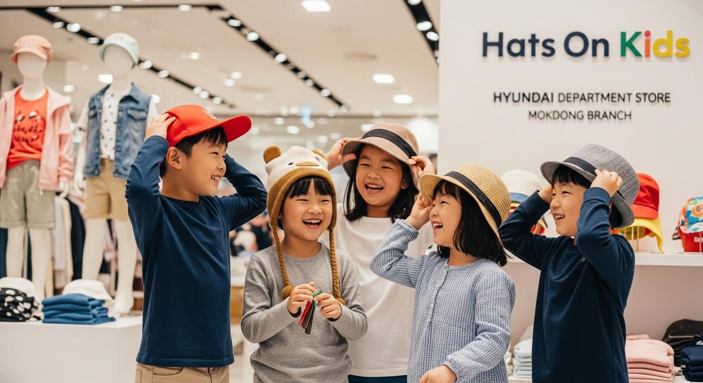 햇츠온키즈 현대백화점목동점